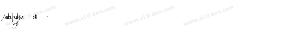 Jadefedga[08]字体转换